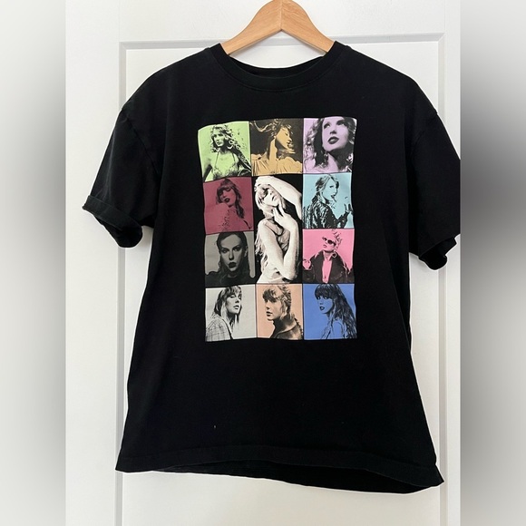 Taylor Swift Tops - Authentic Taylor Swift Era's Tour 2023-2024 Merchandise 100% Cotton Graphic Tee